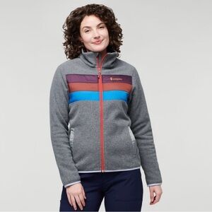 Cotopaxi Teca Fleece Full-Zip Jacket Women’s Size Large Gray